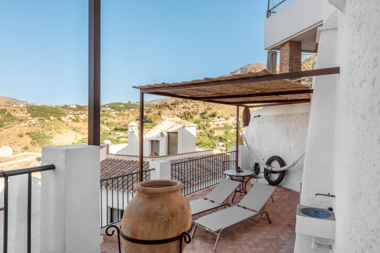 Ferienwohnung La Amara Lounis - En El Casco Antiguo De Frigiliana Exterior foto